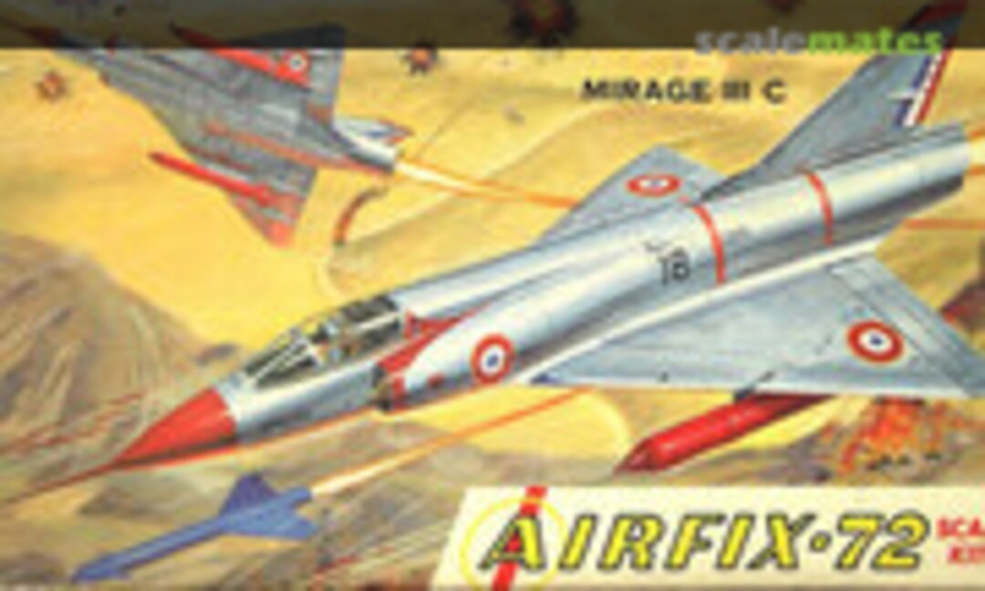 1:72 Mirage III C (Airfix Corporation of America 9-49)