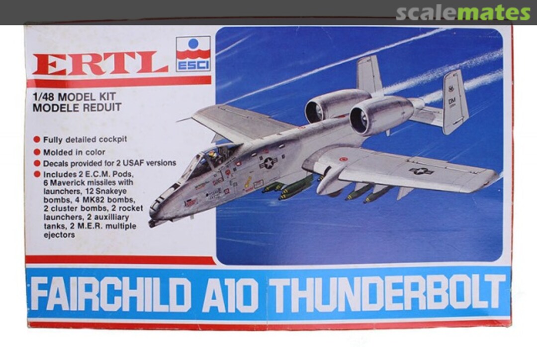 Boxart Fairchild A10 Thunderbolt 8200 ERTL