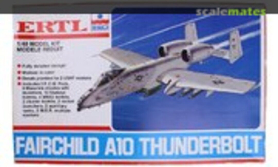 1:48 Fairchild A10 Thunderbolt (ERTL 8200)