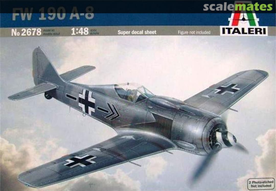 Boxart Fw 190A-8 2678 Italeri