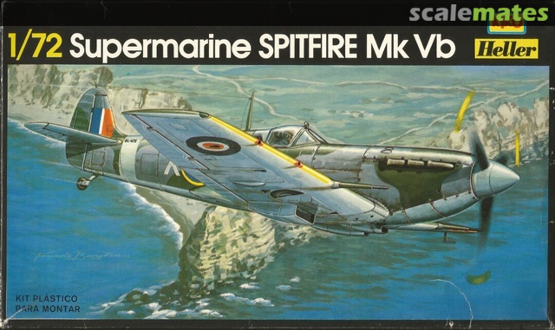 Boxart Supermarine Spitfire Mark VB F-281 Heller/Kiko