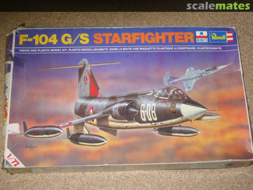 Boxart F-104 G/S Starfighter H-2216 Revell/ESCI