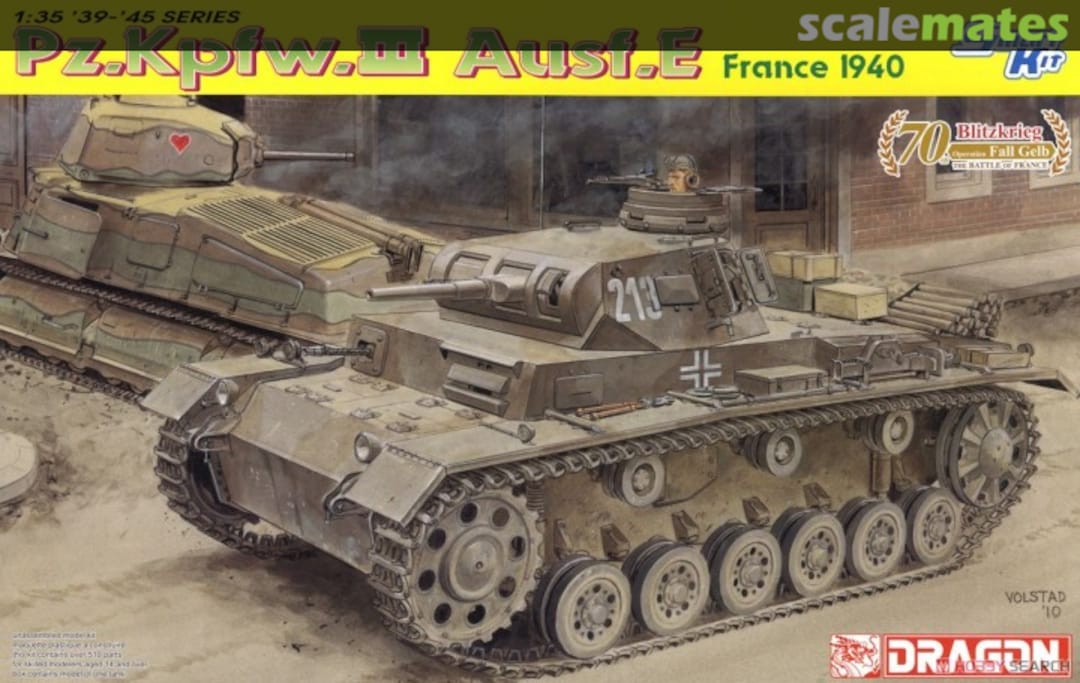 Boxart Pz.Kpfw.III Ausf.E 6631 Dragon