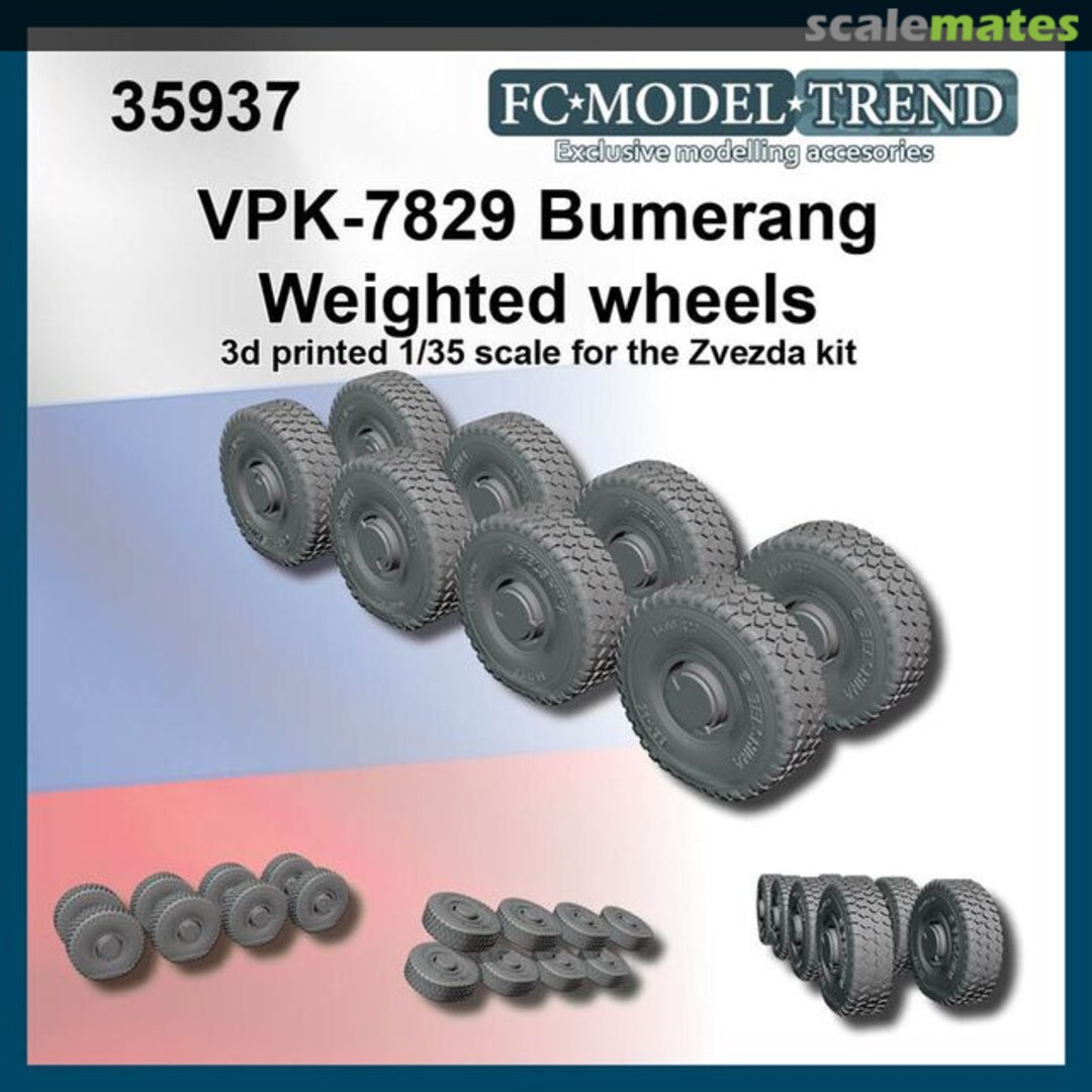 Boxart VPK 7829 Bumerang, weighted wheels 35937 FC Model Trend