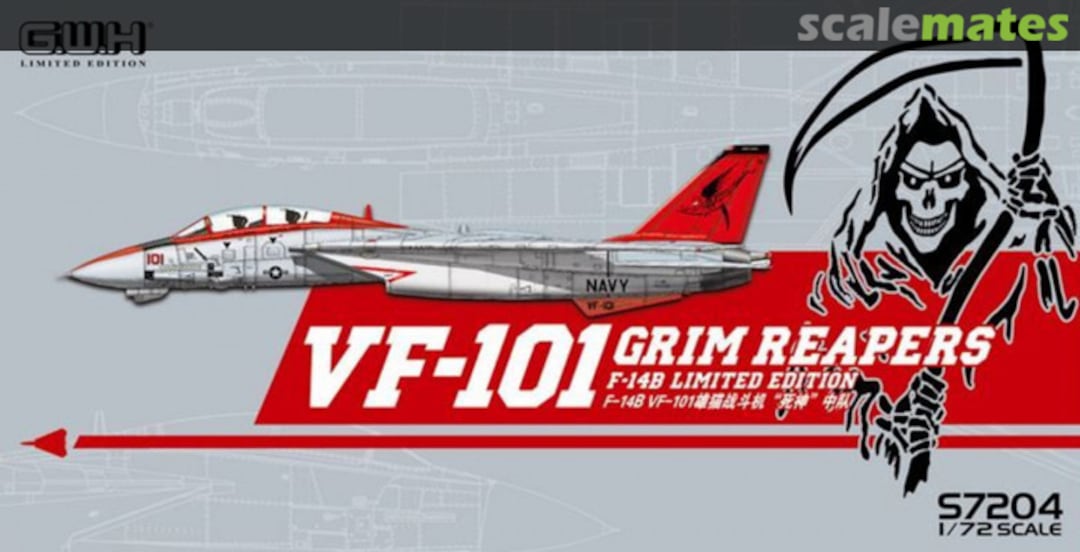 Boxart VF-101 Grim Reapers S7204 Great Wall Hobby