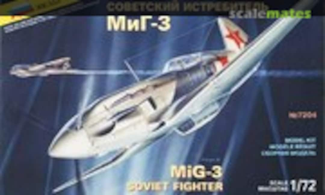 1:72 MiG-3 (Zvezda 7204)