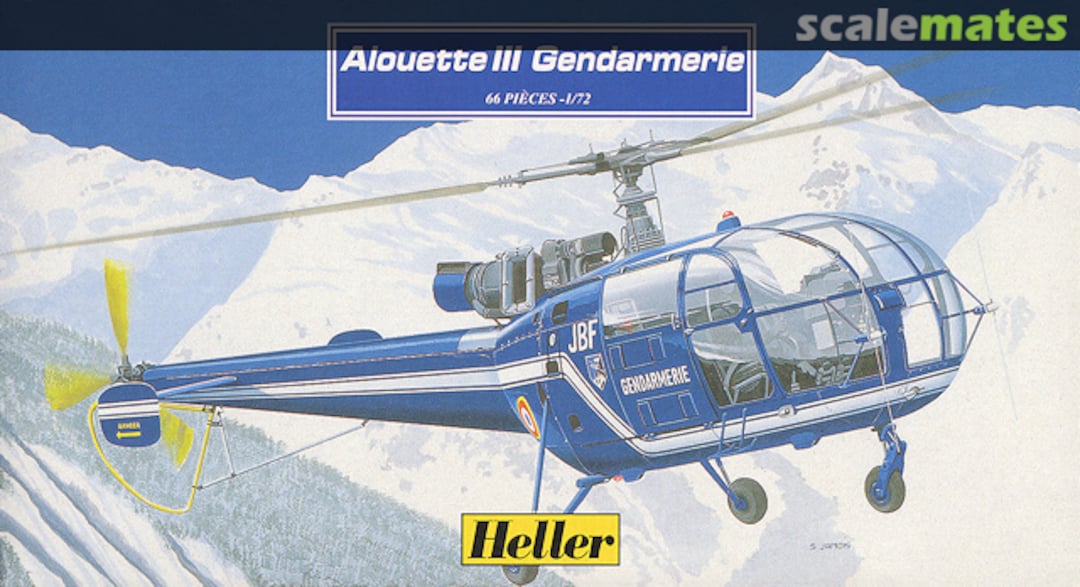 Boxart Alouette III 80286 Heller