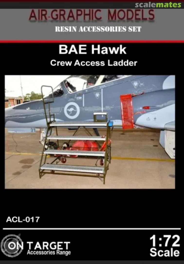 Boxart BAE Hawk Crew Access Ladder ACL-017 Air-Graphics Models