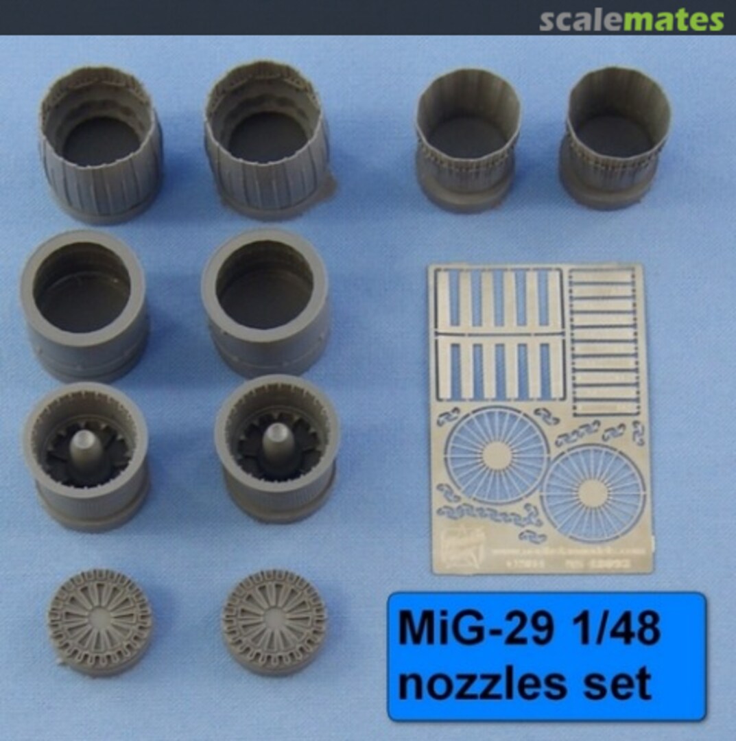 Boxart MiG-29 Exhaust nozzles NS48093 North Star Models