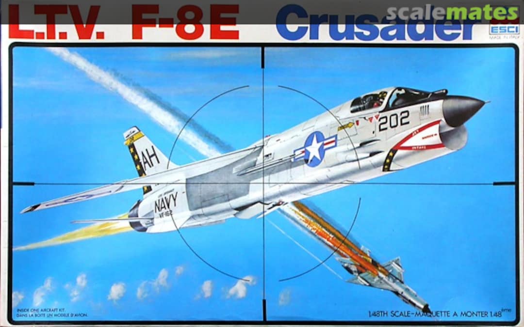 Boxart L.T.V. F-8E Crusader 4011 ESCI