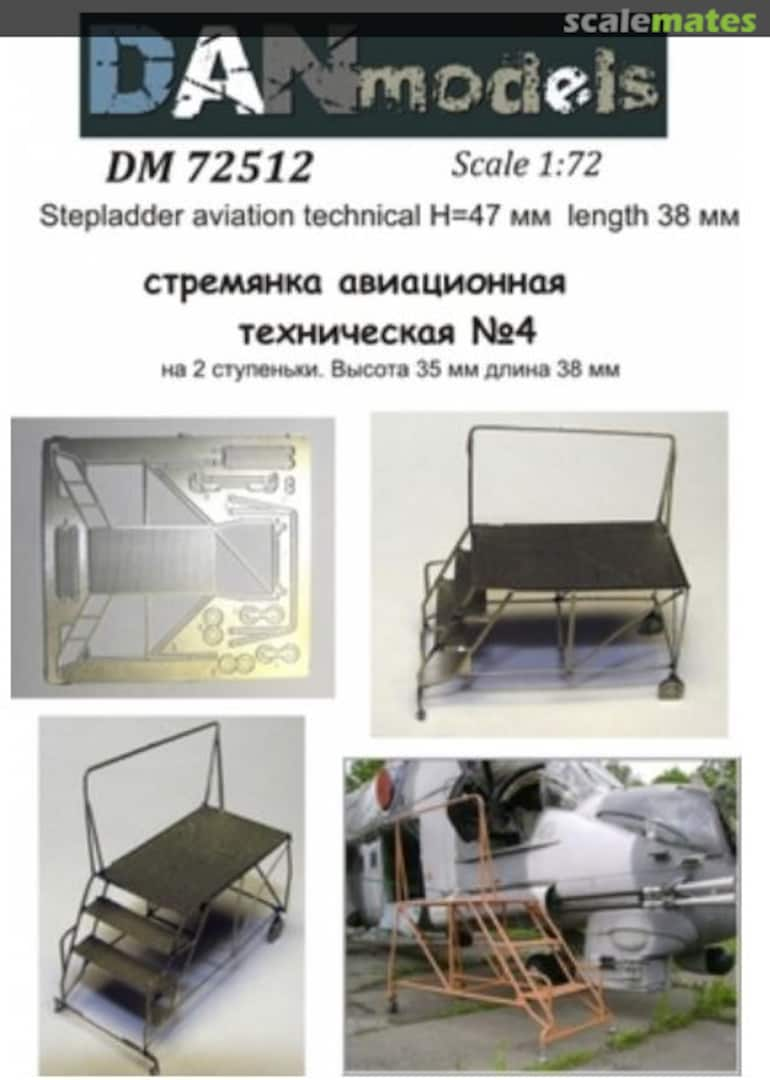 Boxart Stepladder aviation technical #4 DM72512 DANmodels