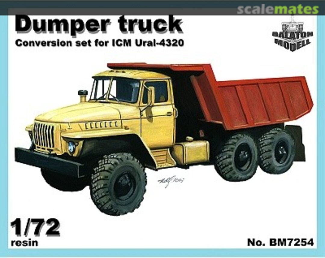 Boxart Dumper truck conversion set 1/72 BM7254 Balaton Modell