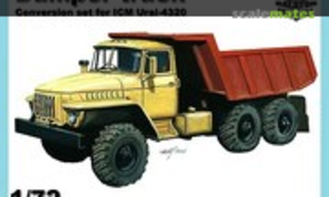 1:72 Dumper truck conversion set 1/72 (Balaton Modell BM7254)