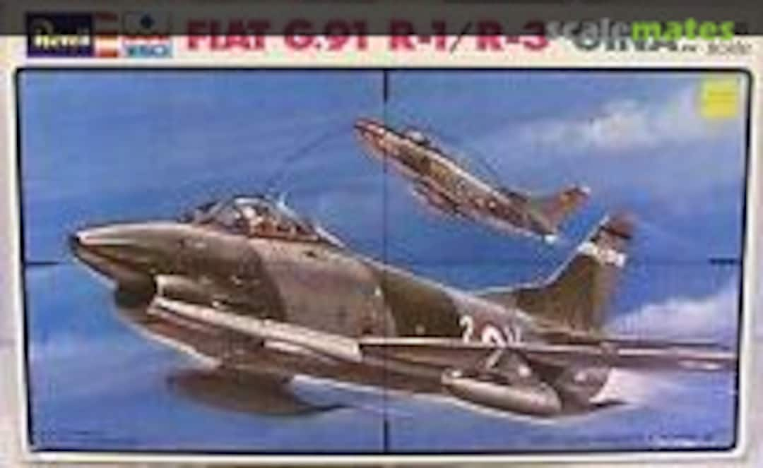 Boxart Fiat G.91 R-1/R-3 "GINA" H-2250 Revell/ESCI