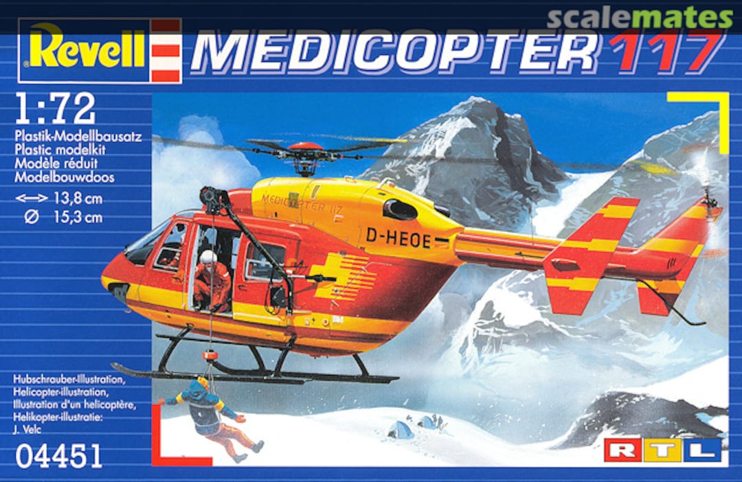 Boxart Medicopter 117 04451 Revell