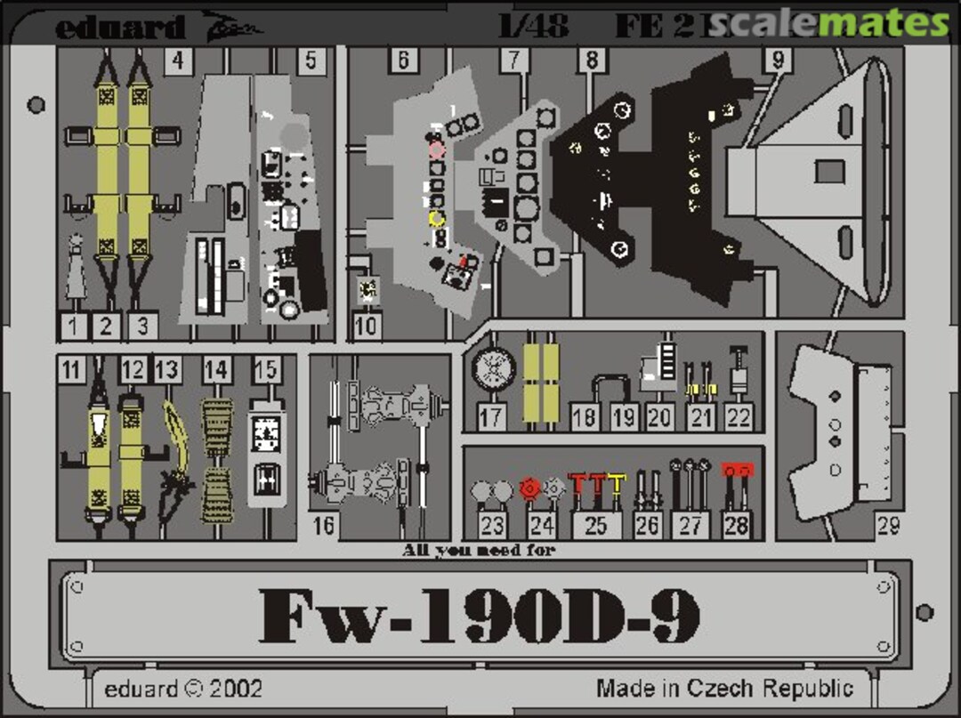 Boxart Fw 190D-9 49210 Eduard