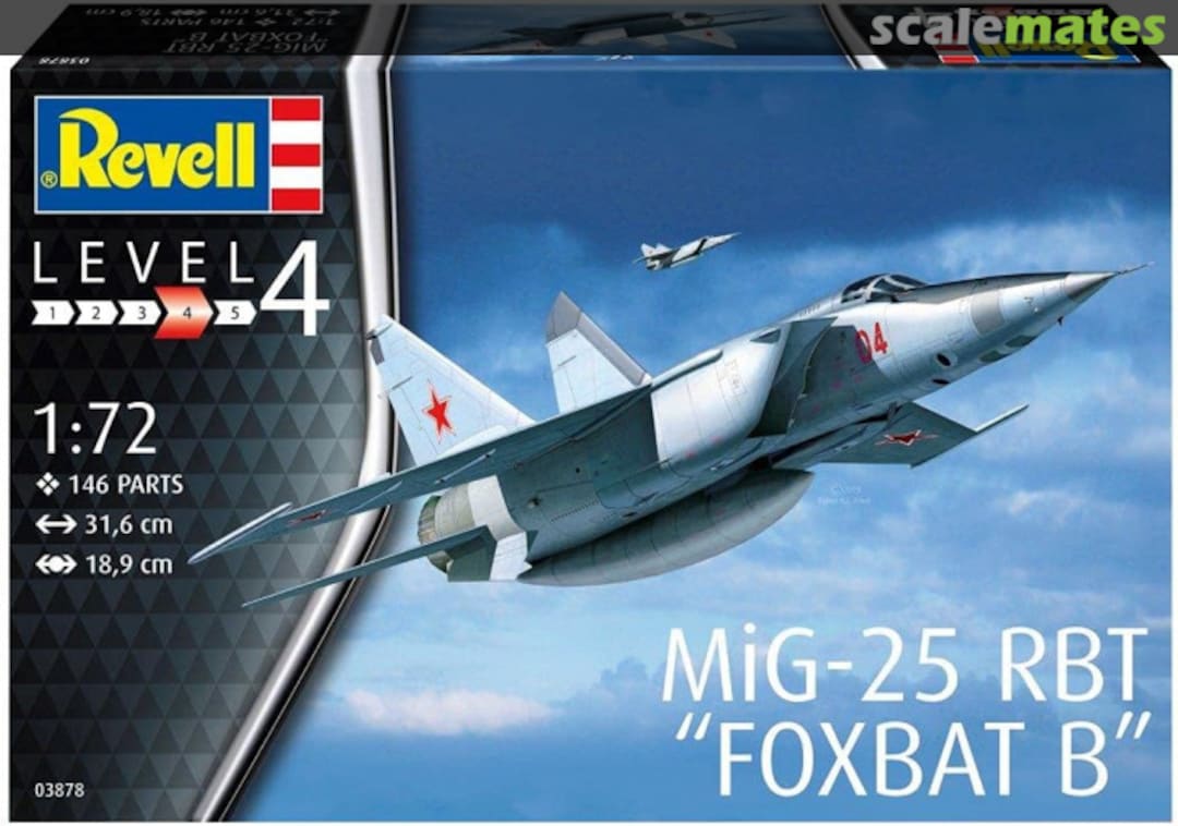 Boxart MiG-25 RBT "Foxbat B" 03878 Revell