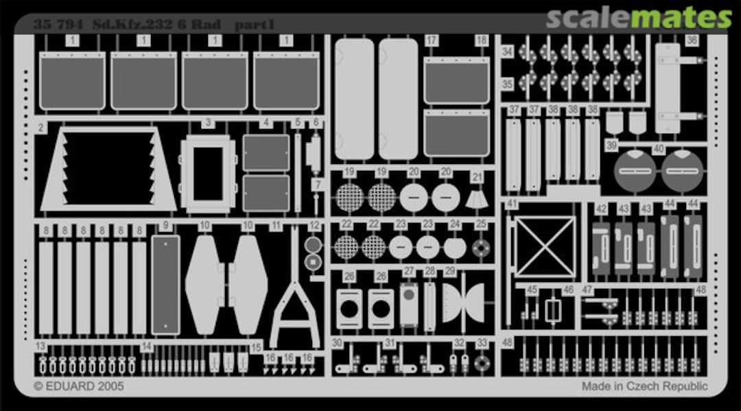 Boxart Sd.Kfz.232 (6Rad) 35794 Eduard