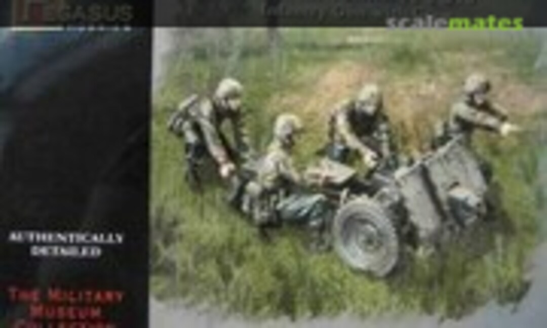 1:72 75mm le IG 18 Infrantry Gun with Crew (Pegasus Hobbies 7510)