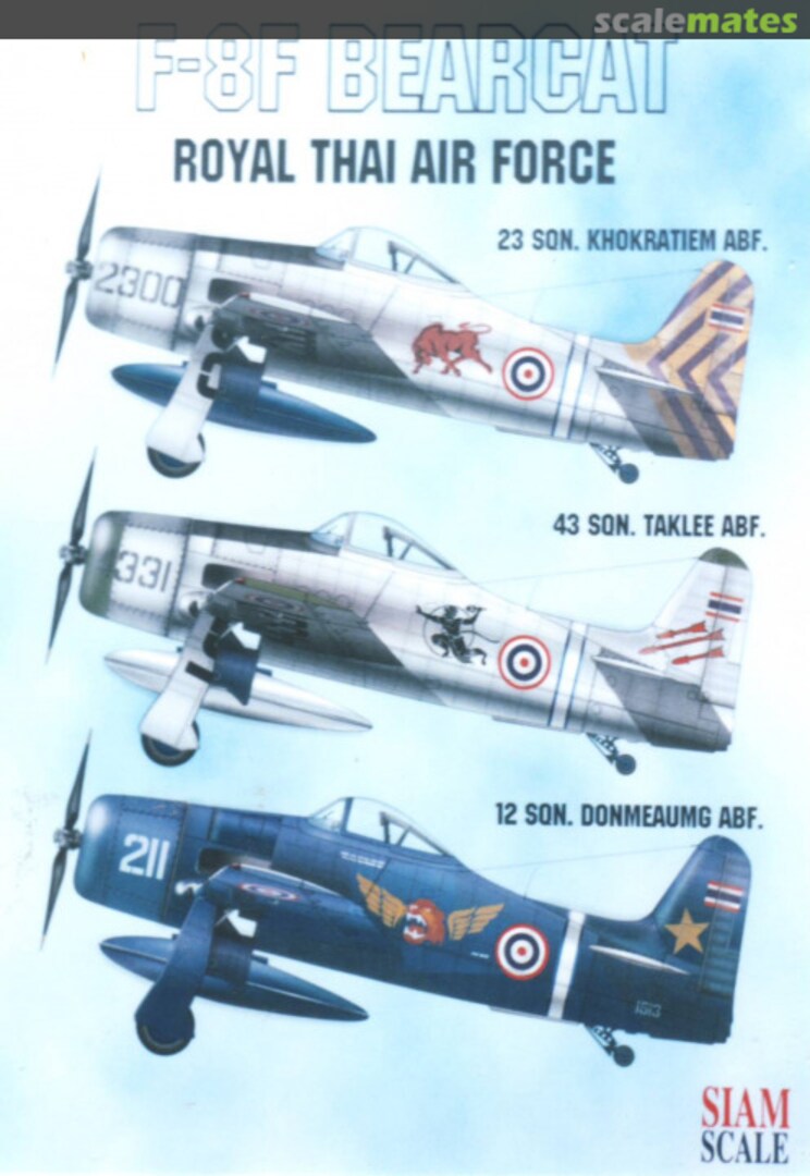 Boxart F8F Bearcat 72012 Siam Scale