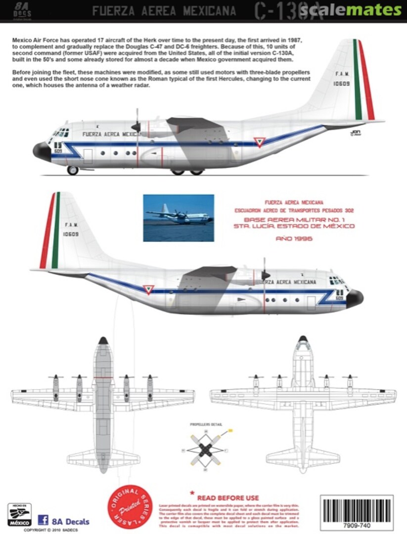 Boxart Lockheed C-130 FAM EATP version* 7909-40-144 8aDecs