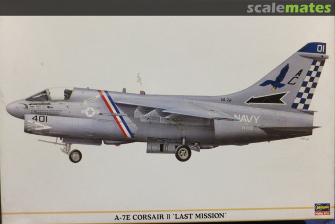 Boxart A-7E Corsair II `Last Mission´ 09356 Hasegawa