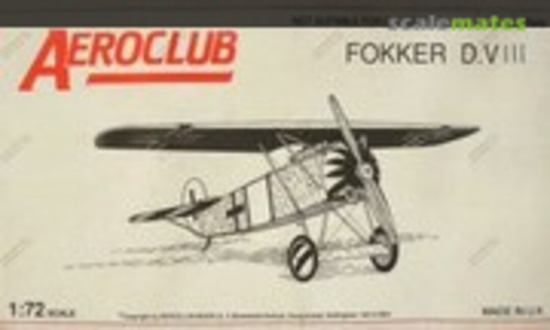 Fokker D.VIII (Aeroclub K029)