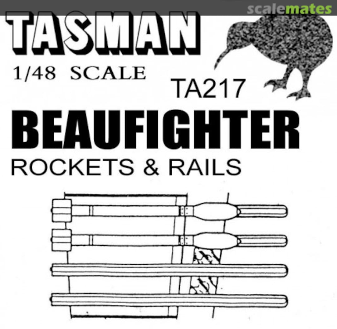 Boxart Bristol Beaufighter - Rockets & Rails TA217 Tasman Model Products