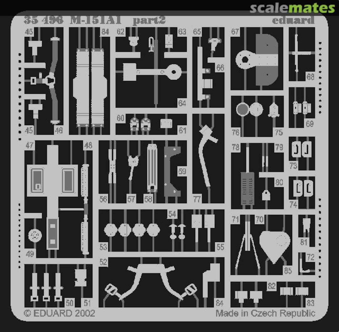 Boxart M-151A1 35496 Eduard