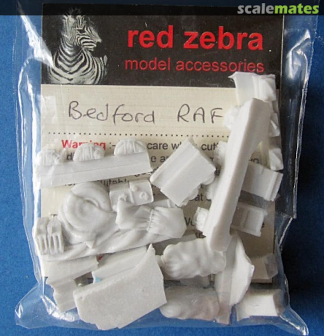 Boxart Bedford MWD RAF storage set Bedford RAF Red Zebra Limited