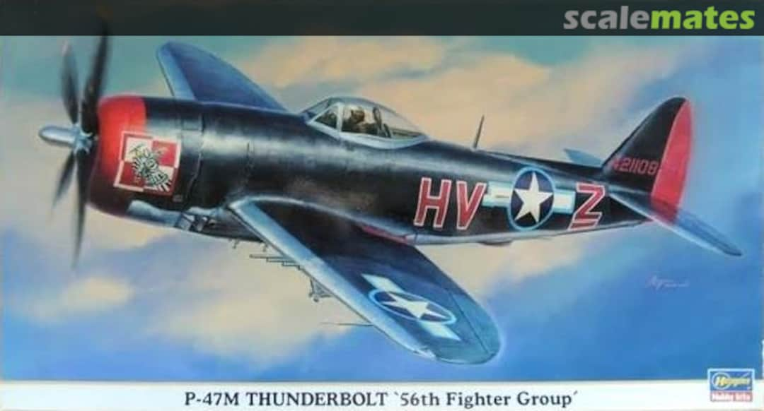 Boxart P-47M Thunderbolt '56th Fighter Group' 09549 Hasegawa