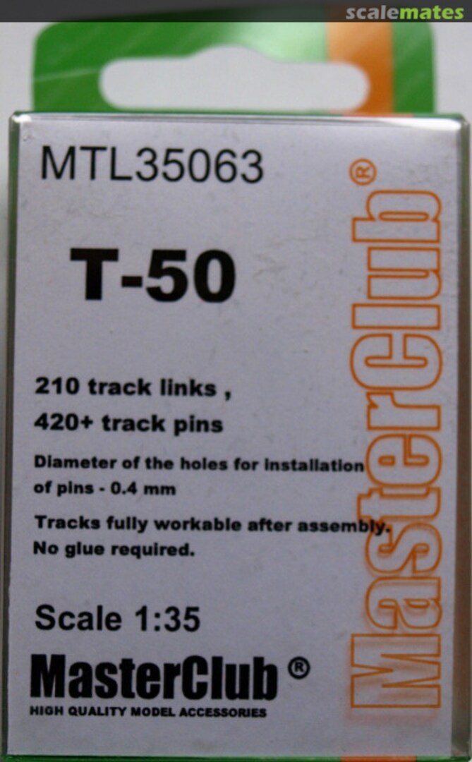 Boxart Tracks for T-50 MTL35063 MasterClub