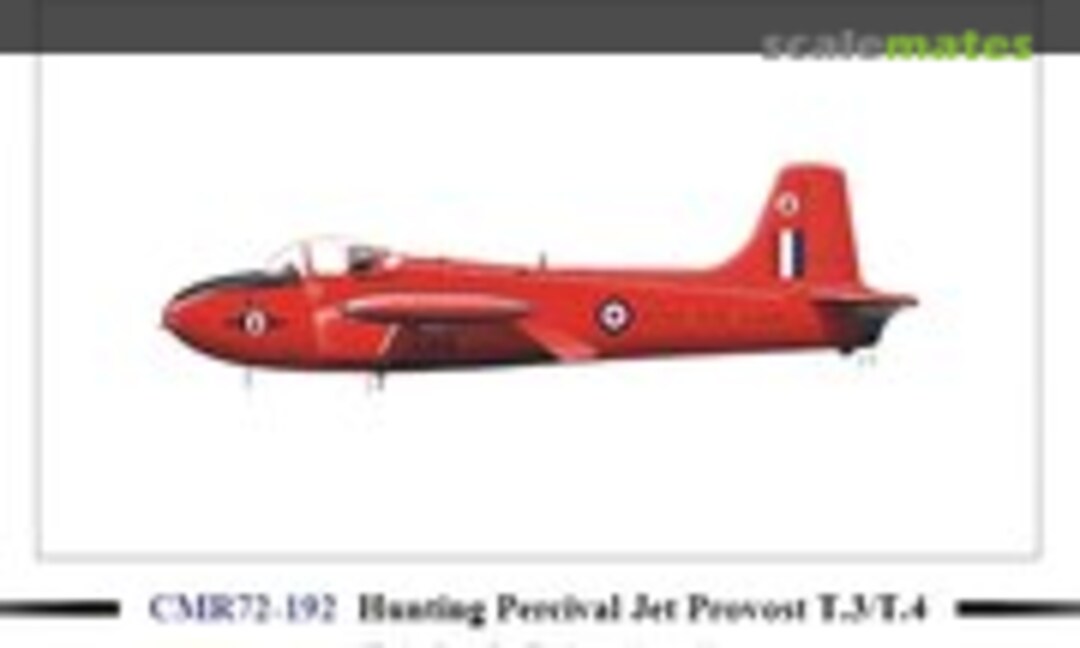 1:72 Hunting Percival Jet Provost T.3/T.4 (CMR CMR72-192)