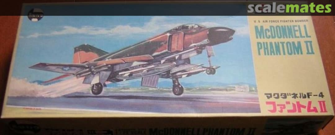 Boxart McDonnell F-4 Phantom II JS-011 Hasegawa