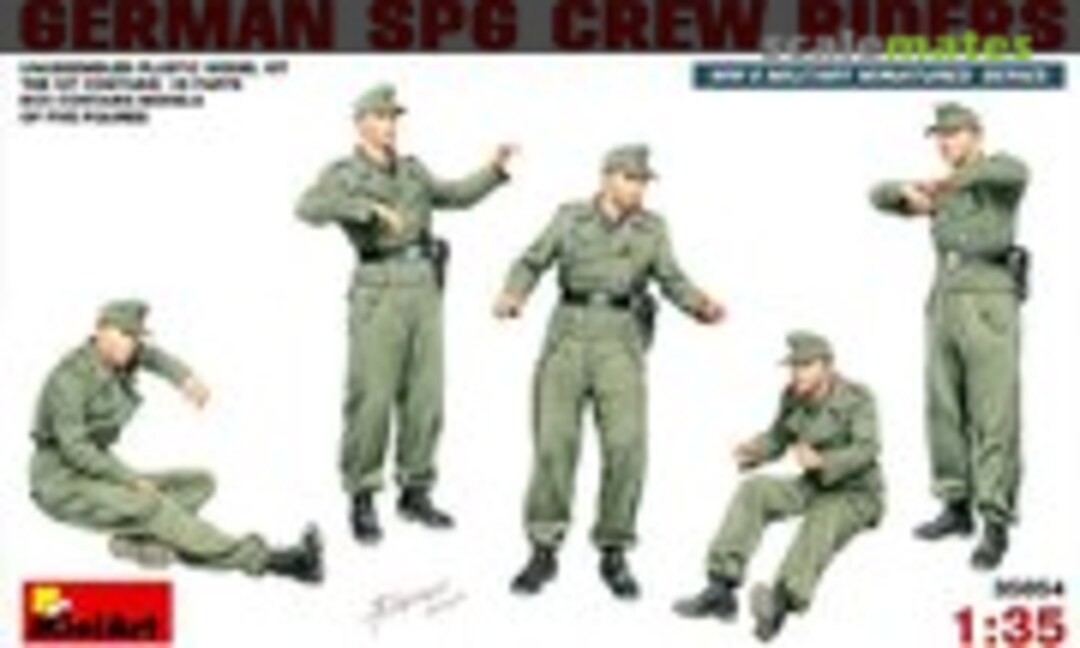 1:35 SPG Crew Riders (MiniArt 35054)