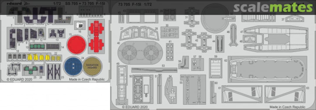 Boxart F-15I GREAT WALL HOBBY 73705 Eduard