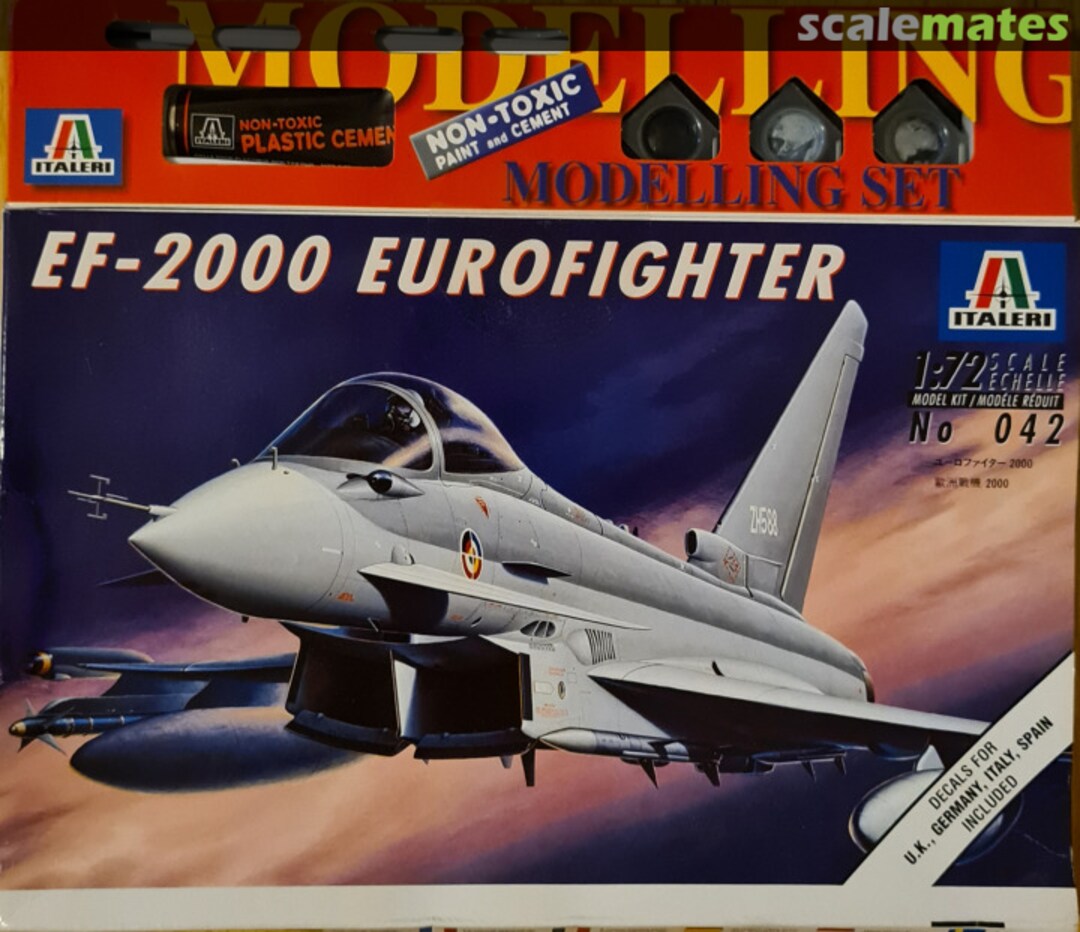 Boxart EF-2000 Eurofighter 042 Italeri