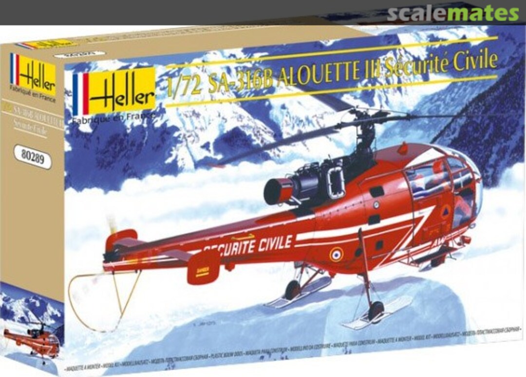 Boxart Alouette III 80289 Heller