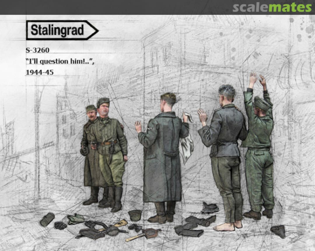 Boxart "I'll question him!.." Big Set 5 fig. 3260 Stalingrad