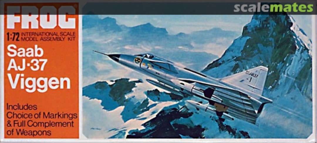 Boxart Saab AJ-37 Viggen F264 FROG