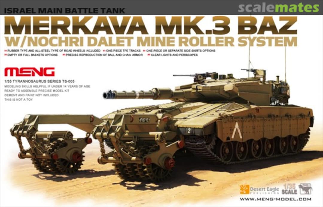 Boxart Merkava Mk.3 BAZ TS-005 Meng Model