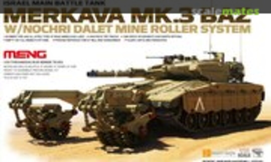 1:35 Merkava Mk.3 BAZ (Meng Model TS-005)