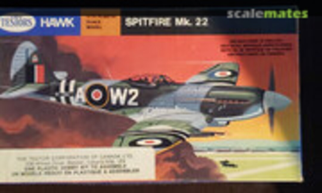 1:72 Spitfire Mk.22 (Testors 405)