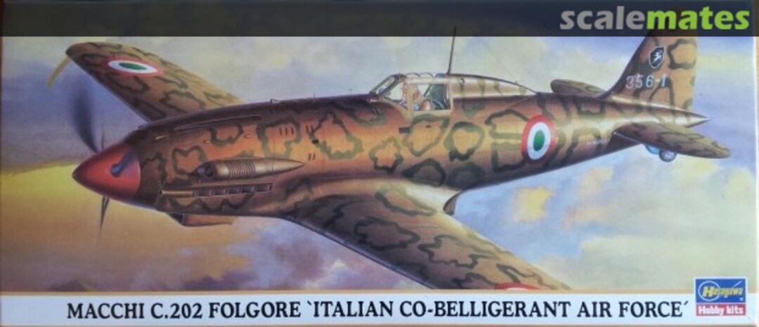 Boxart Macchi C.202 Folgore ‘Italian Co-belligerant Air Force’ 00662 Hasegawa