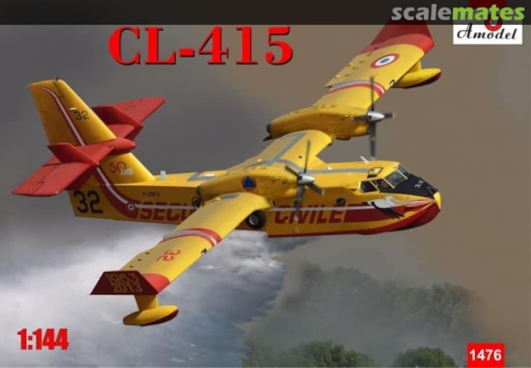 Boxart Canadair Bombardier CL-415 SuperScooper 1476 Amodel