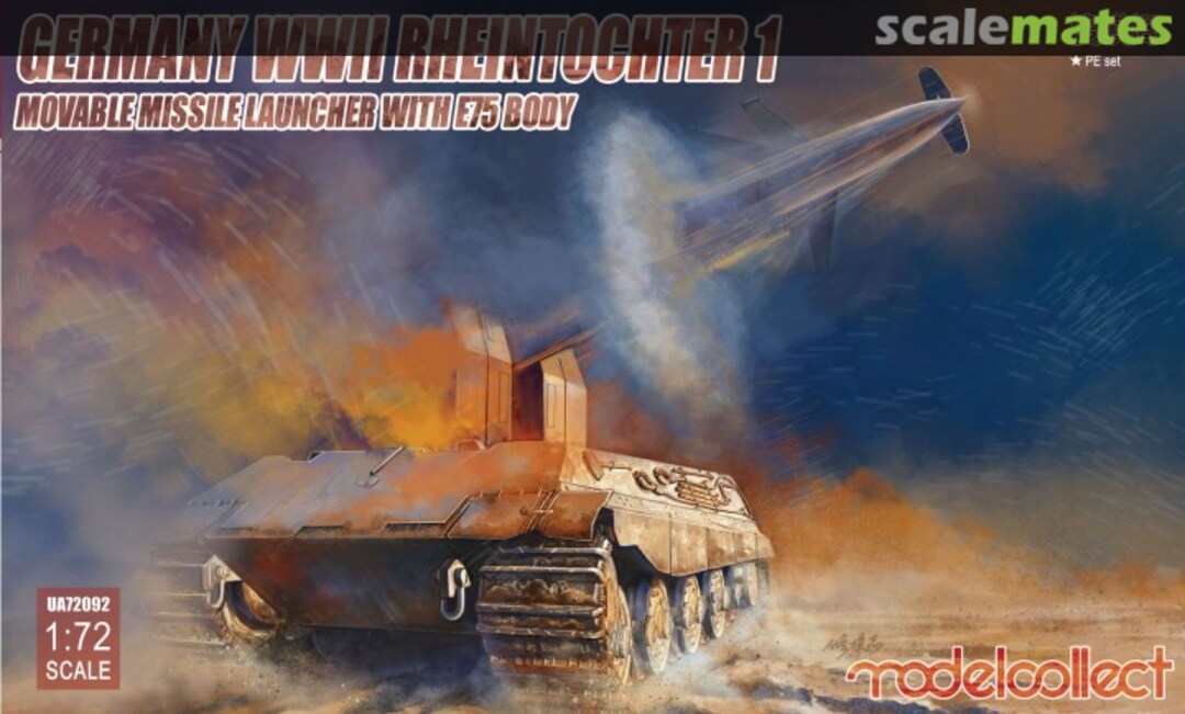 Boxart Germany WWII Rheintochter 1 UA72092 Modelcollect