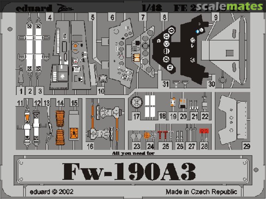 Boxart Fw-190A3 49214 Eduard