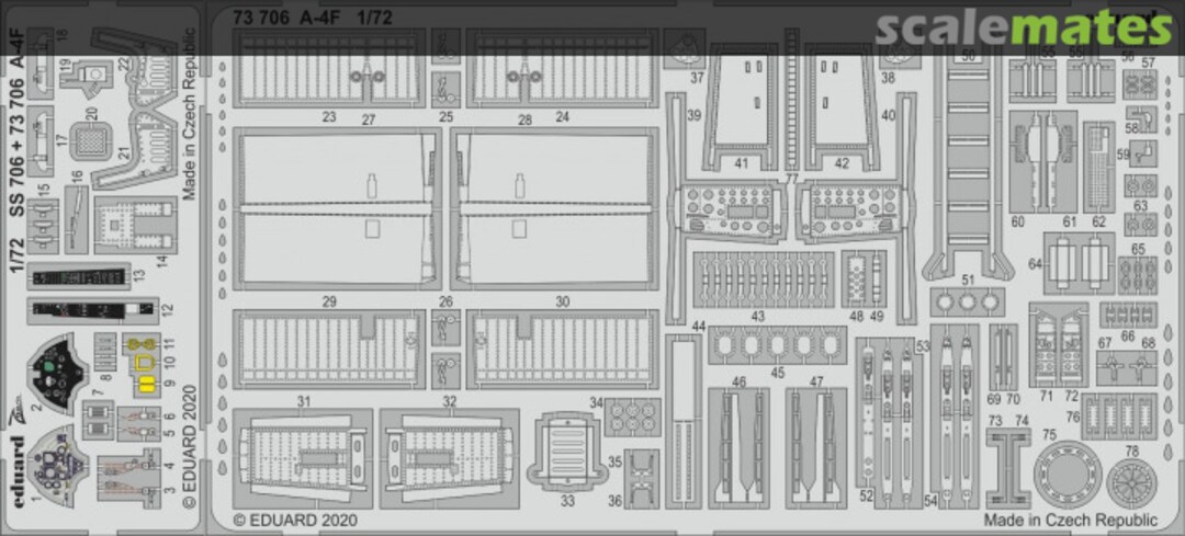 Boxart A-4F 73706 Eduard