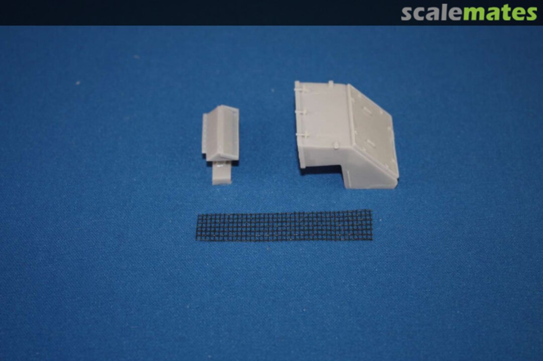 Boxart British Stuart III Intake & Exhaust Stack Adapters TWS 351005 Tank Workshop