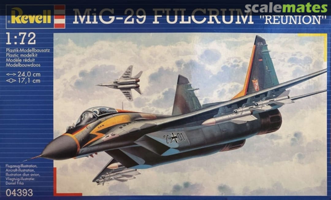 Boxart MiG-29 Fulcrum "Reunion" 04393 Revell